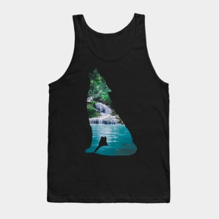 Howling Wolf - Waterfall Tank Top